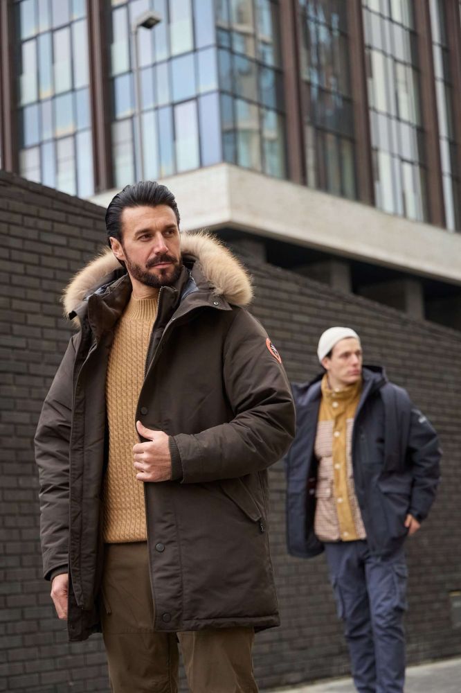 Куртка-парка Remington WM1 Brown — ваш ежедневный комфорт в условиях городской зимы